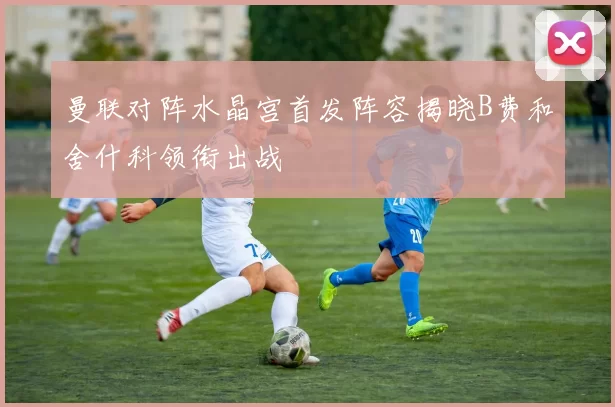 曼联对阵水晶宫首发阵容揭晓B费和舍什科领衔出战