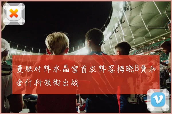 曼联对阵水晶宫首发阵容揭晓B费和舍什科领衔出战