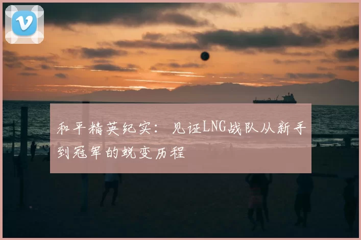 和平精英纪实：见证LNG战队从新手到冠军的蜕变历程
