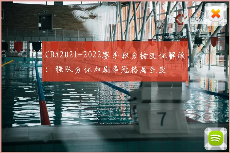 CBA2021-2022赛季积分榜变化解读:强队分化加剧争冠格局生变